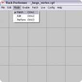 Rack Performer - patch mode selection