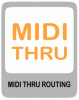 MIDI routing (thru mode)