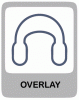 Overlay audio monitoring