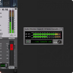 Rack Performer - audio monitoring window